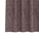 Velour Gardiner med gardiner 2 pcs Brun 260 x 140 cm Fløjl