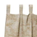 Velour Gardiner med gardiner 2 pcs Creme 260 x 140 cm Fløjl