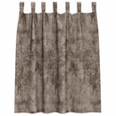 Velour Gardiner 2 pcs Cappuccino 140 x 140 cm Fløjl