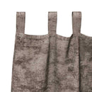 Velour Gardiner 2 pcs Cappuccino 175 x 140 cm Fløjl
