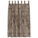 Velour Gardiner 2 pcs Cappuccino 175 x 140 cm Fløjl