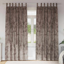 Velour Gardiner 2 pcs Cappuccino 260 x 140 cm Fløjl