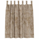Velour Gardiner 2 pcs champagnefarvet 140 x 140 cm Fløjl
