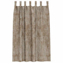 Velour Gardiner 2 pcs champagnefarvet 175 x 140 cm Fløjl