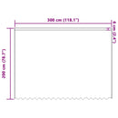 Lace Gardin med gardiner Blomstret Hvid 200 x 300 cm Polyester