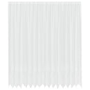 Lace Gardin med gardiner Blomstret Hvid 300 x 400 cm Polyester