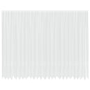 Lace Gardin med gardiner Blomstret Hvid 300 x 600 cm Polyester