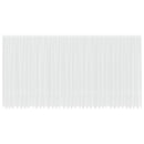 Lace Gardin med gardiner Blomstret Hvid 300 x 900 cm Polyester
