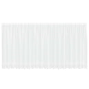 Lace Gardin med gardiner Blomstret Hvid 140 x 500 cm Polyester