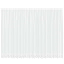 Lace Gardin med gardiner Blomstret Hvid 240 x 500 cm Polyester
