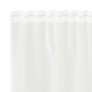 Lace Gardin med gardiner Blomstret Hvid 260 x 500 cm Polyester