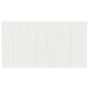 Lace Gardin med gardiner Hvid 750 x 240 cm Polyester