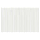 Lace Gardin med gardiner Blomstret Hvid 280 x 750 cm Polyester