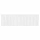 Lace Gardin med gardiner Blomstret Hvid 160 x 900 cm Polyester