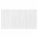 Lace Gardin med gardiner Blomstret Hvid 300 x 900 cm Polyester