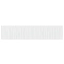 Lace Gardin med gardiner Blomstret Hvid 160 x 1200 cm Polyester