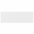 Lace Gardin med gardiner Blomstret Hvid 240 x 1200 cm Polyester