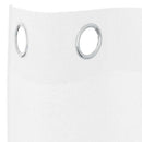 Voile Gardin 2 stk. Hvid 225 x 140 cm Polyester