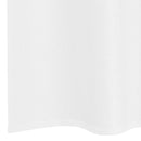 Voile Gardin 2 stk. Hvid 225 x 140 cm Polyester