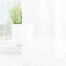 Voile Gardin 2 stk. Hvid 260 x 140 cm Polyester