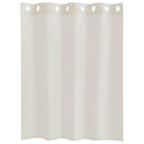 Voile Gardin 2 stk. Creme 140 x 140 cm Polyester