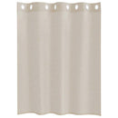 Voile Gardin 2 pcs Sandfarvet 140 x 140 cm Polyester
