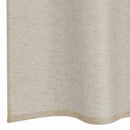 Voile Gardin 2 stk. Sandfarvet 175 x 140 cm Polyester
