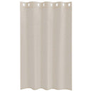 Voile Gardin 2 stk. Sandfarvet 175 x 140 cm Polyester