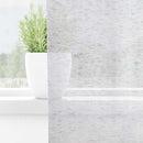 Voile Gardin 2 stk. Lysegrå 140 x 140 cm Polyester
