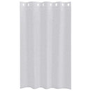 Voile Gardin 2 stk. Lysegrå 175 x 140 cm Polyester