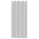 Voile Gardin 2 stk. Lysegrå 260 x 140 cm Polyester