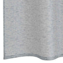 Voile Gardin 2 stk. Mørkegrå 225 x 140 cm Polyester