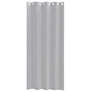 Voile Gardin 2 stk. Mørkegrå 260 x 140 cm Polyester