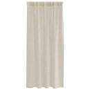 Voile Gardin 2 pcs Sandfarvet 175 x 140 cm Polyester