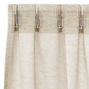 Voile Gardin 2 pcs Sandfarvet 245 x 140 cm Polyester