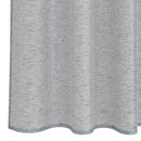Voile Gardin med gardiner 2 pcs Mørkegrå 175 x 140 cm Polyester