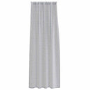 Voile Gardin med gardiner 2 pcs Mørkegrå 245 x 140 cm Polyester