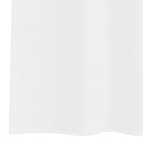 Voile Gardin med gardiner 2 pcs Hvid 245 x 140 cm Polyester