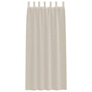 Voile Gardin 2 pcs Sandfarvet 225 x 140 cm Polyester