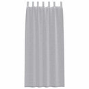 Voile Gardin med gardiner 2 pcs Mørkegrå 225 x 140 cm Polyester