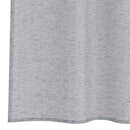 Voile Gardin med gardiner 2 pcs Mørkegrå 260 x 140 cm Polyester