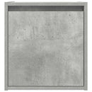 væghængte sengeborde 2 stk. 38x34x40 cm betongrå
