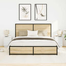 sengeskabe 2 stk. med LED-lys 38x34x50 cm hvid