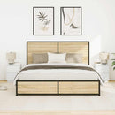 sengeskabe 2 stk. med LED-lys 38x34x50 cm hvid