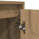 tv-bord med LED-lys 100x41x50 cm kunsteg