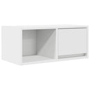 tv-borde 2 stk. 60x31x25,5 cm konstrueret træ hvid
