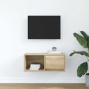 tv-bord 60x31x25,5 cm konstrueret træ sonoma-eg