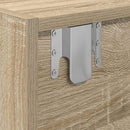 tv-bord 60x31x25,5 cm konstrueret træ sonoma-eg