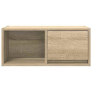 tv-borde 2 stk. 60x31x25,5 cm konstrueret træ sonoma-eg