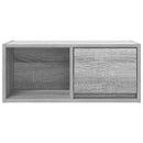 tv-borde 2 stk. 60x31x25,5 cm konstrueret træ grå sonoma-eg